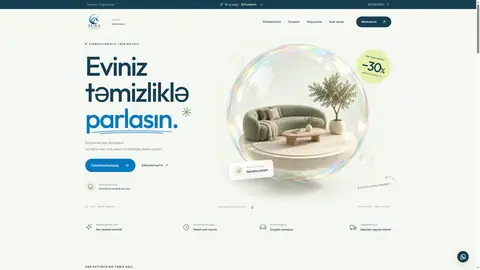 AuraClean layihəsinin ekran görüntüsü